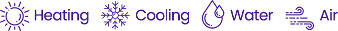Heating, Cooling, Water, Air